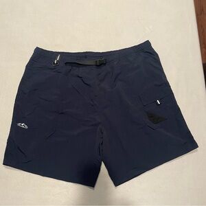 Eddie Bauer swim trunks, navy blue, XXL